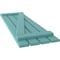 Ekena Millwork Americraft 4-Board (2 Batten) Wood Spaced Board-n-Batten Shutters w/ Z-Bar, ARW102SB415X43PTH, PR ARW102SB415X43PTH - alternate 6